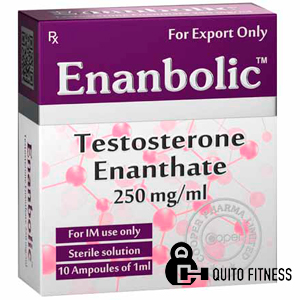 Enantato de testosterona Enanbolic 250mg 10ml Cooper Pharma